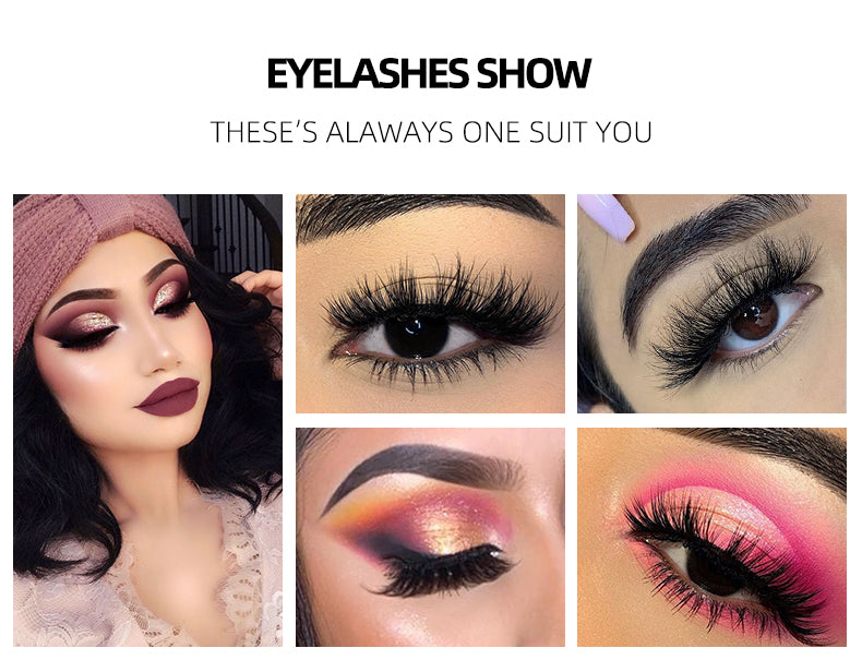 New Products And Waterproof Eyelashes 5 Pair Cheap False Eyelash Makeup