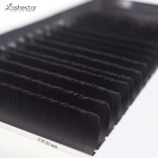 Custom Private Label Fake Natural Artificial Mink Eyelashes Soft Silk Eyelashes