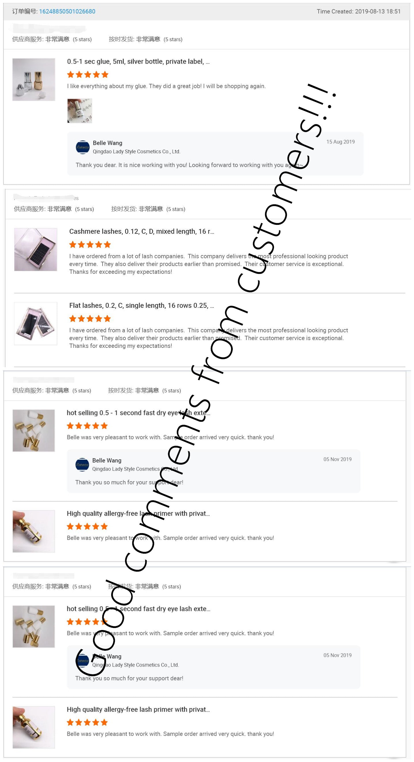 Custom Private Label Fake Natural Artificial Mink Eyelashes Soft Silk Eyelashes