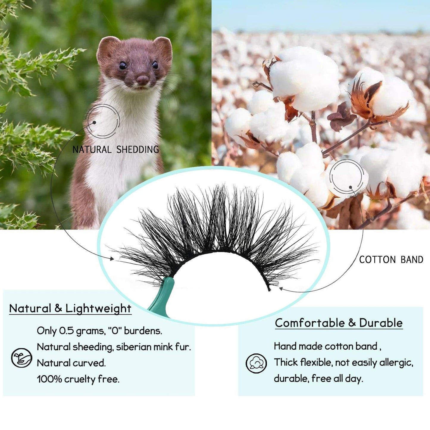 Wholesale 3D Silk Faux Mink False Eyelashes 5 Pair Travel Eyelashes Faux Natural Roll Eyelashes Manufacturer