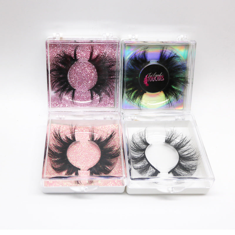 Wholesale 3D Silk Faux Mink False Eyelashes 5 Pair Travel Eyelashes Faux Natural Roll Eyelashes Manufacturer