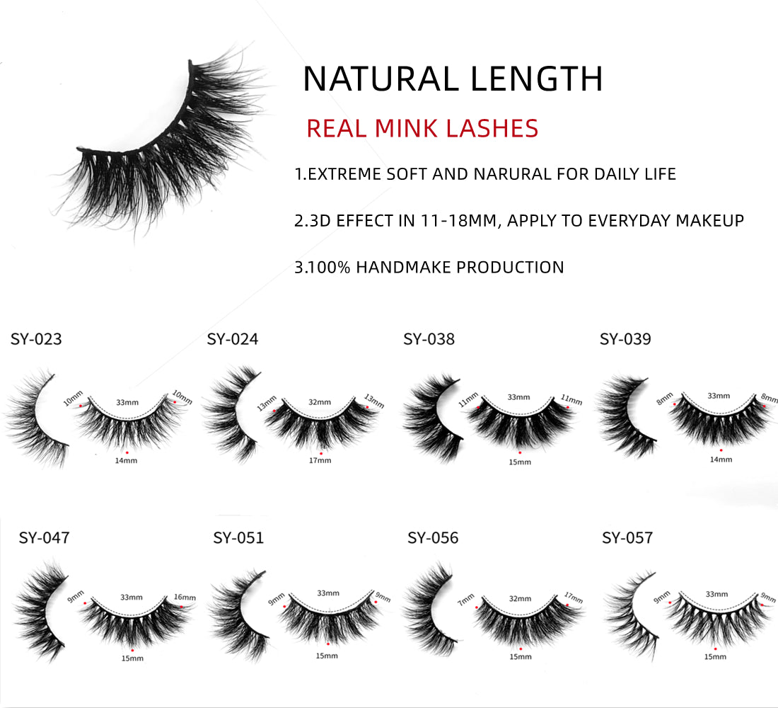 Wholesale 3D Silk Faux Mink False Eyelashes 5 Pair Travel Eyelashes Faux Natural Roll Eyelashes Manufacturer