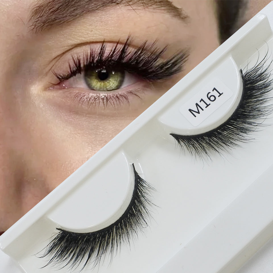 3D Mink Eyelashes Wholesale Supplier Fox Eye Effect Winged Short Strip Eyelashes Makeup Natural Cat Eye Eyelashes In Bulk