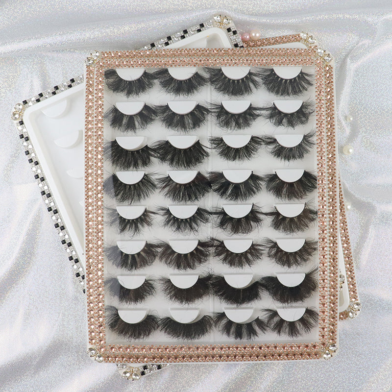 Factory New Synthetic False Eyelash Strip 3d Silk Eyelashes