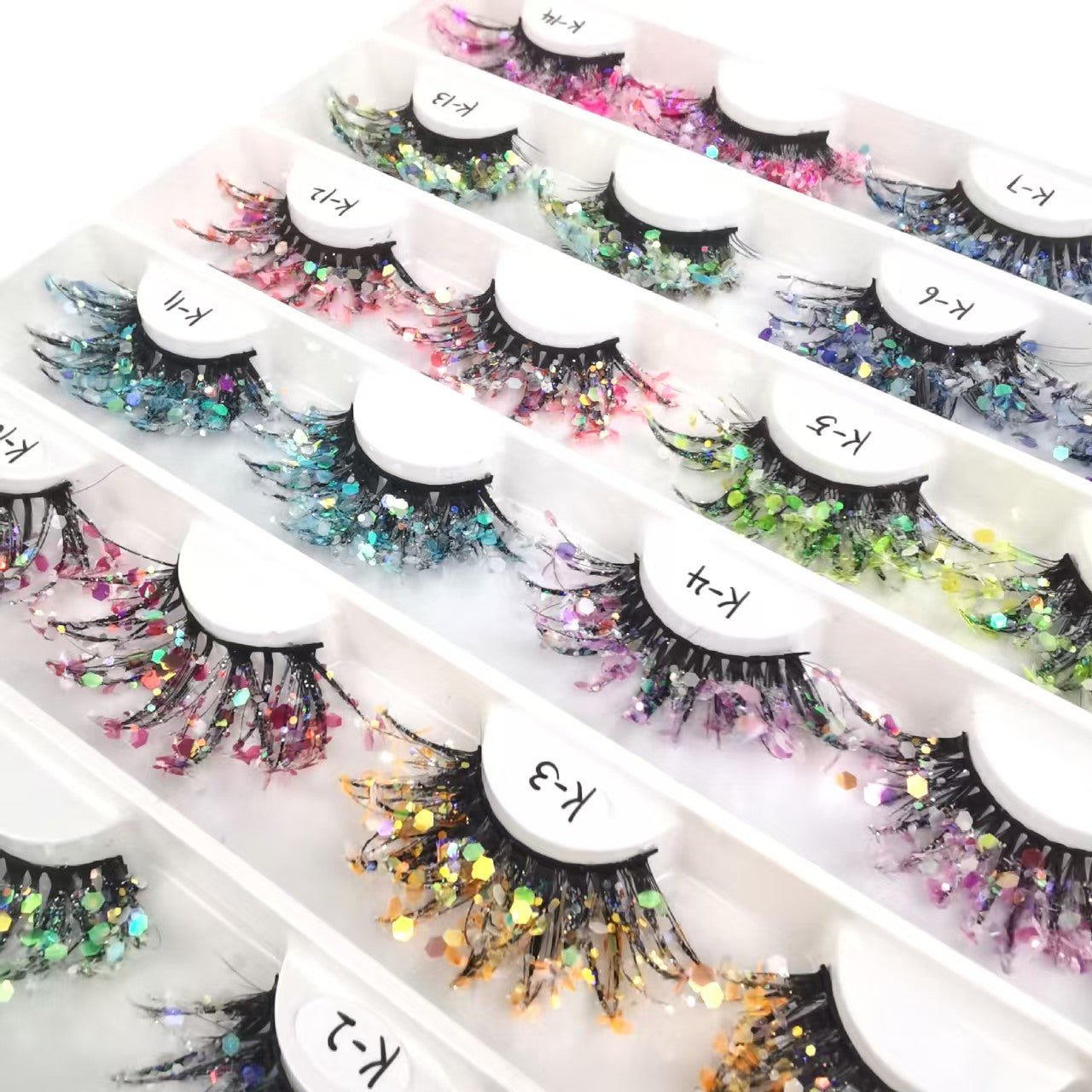 Eyelashes Private Label Silk Eyelashes And Fake Silk Eyelashes False Eyelashes
