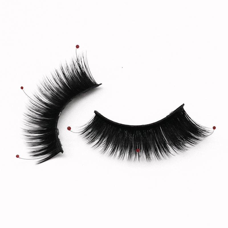 Factory New Synthetic False Eyelash Strip 3d Silk Eyelashes
