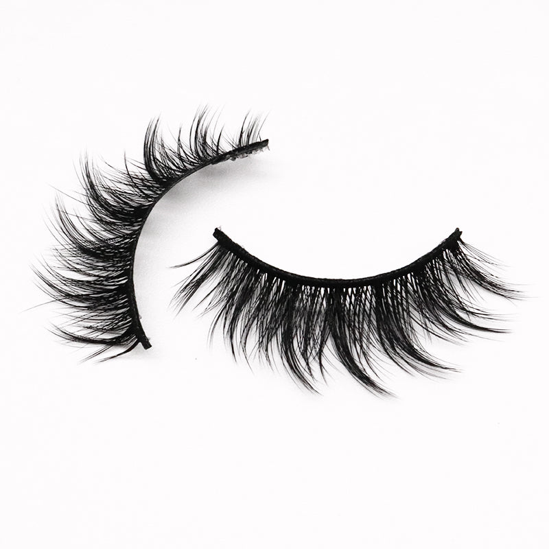 Factory New Synthetic False Eyelash Strip 3d Silk Eyelashes