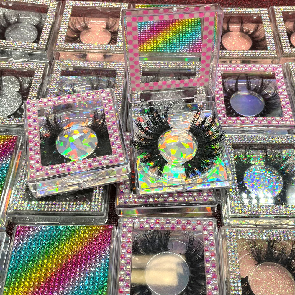 Factory New Synthetic False Eyelash Strip 3d Silk Eyelashes