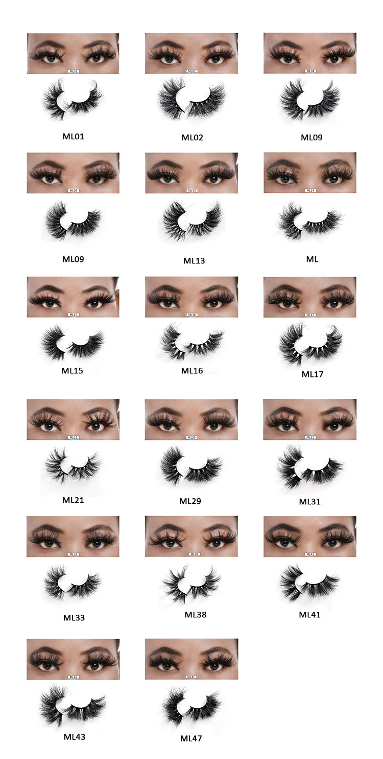 Factory New Synthetic False Eyelash Strip 3d Silk Eyelashes