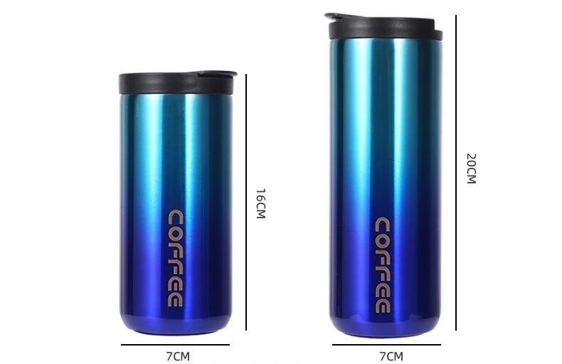 400 Ml 500 Ml Custom Logo Double Wall Stainless Steel Insulated Thermal Travel Vacuum Coffee Mug Cup