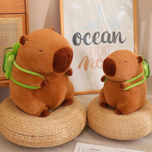 In Stock New Hot Soft Cute Kawaii Plush Animal Hamster Rodent Toy Kids Capibala Capybara Plush Toy