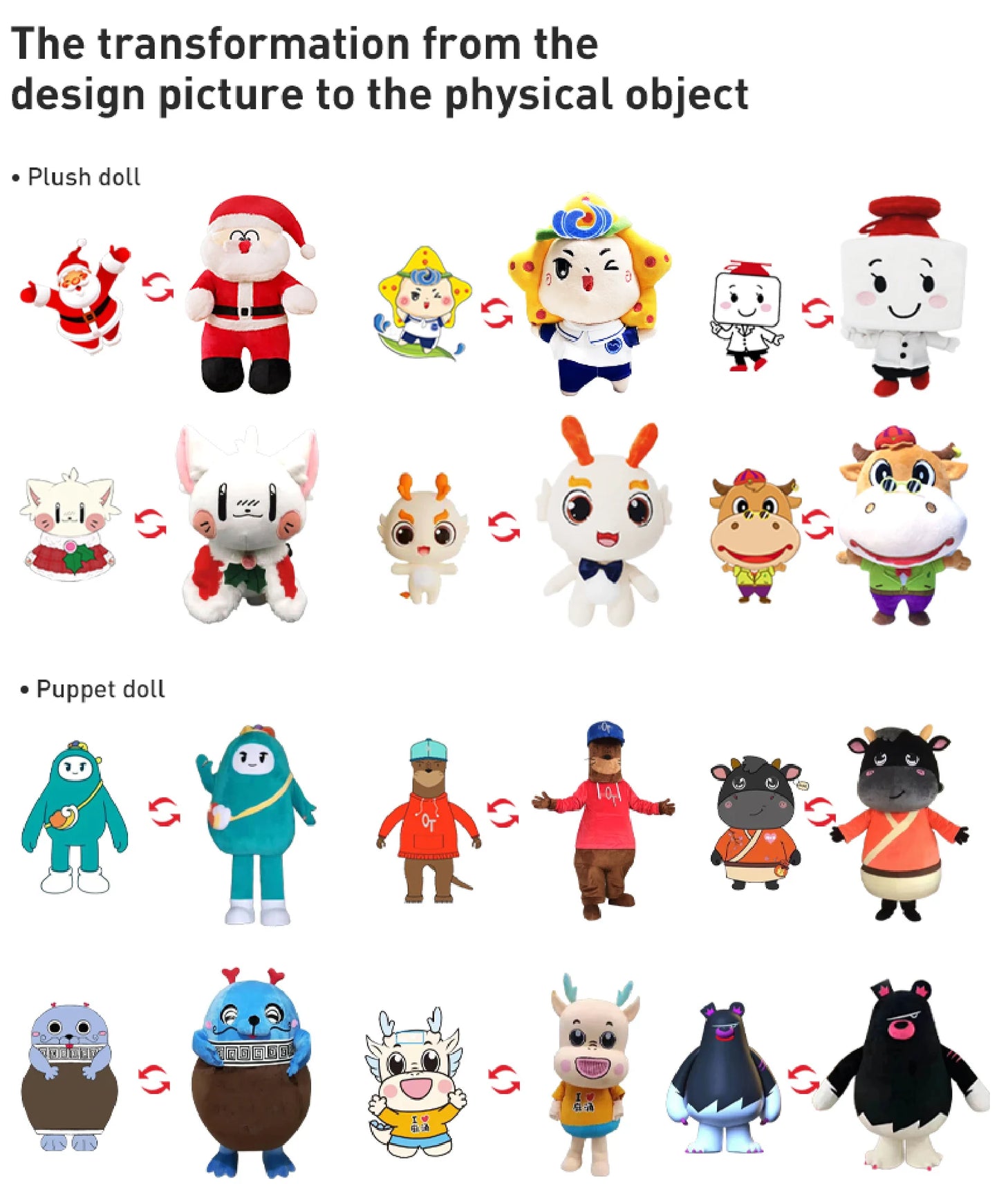 TUGE Custom Plush Toy Manufacturer Anime Plush Animal Custom Teddy Bear Wholesale Unisex Pp Cotton