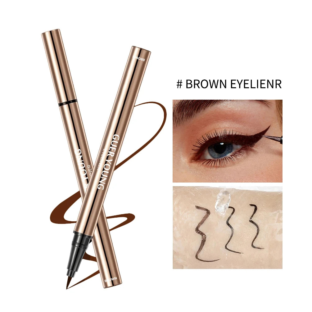 Private Label Color Vegetarian Eyeliner Pen Water Activated Eyeliner Pen Waterproof Color Liquid Eyeliner Pen