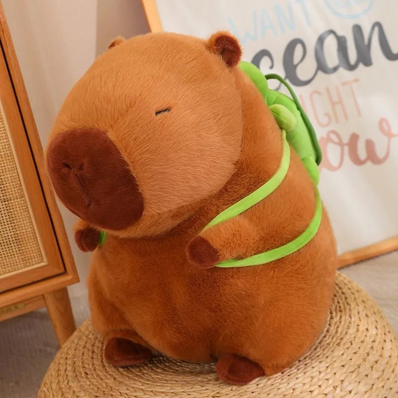 In Stock New Hot Soft Cute Kawaii Plush Animal Hamster Rodent Toy Kids Capibala Capybara Plush Toy