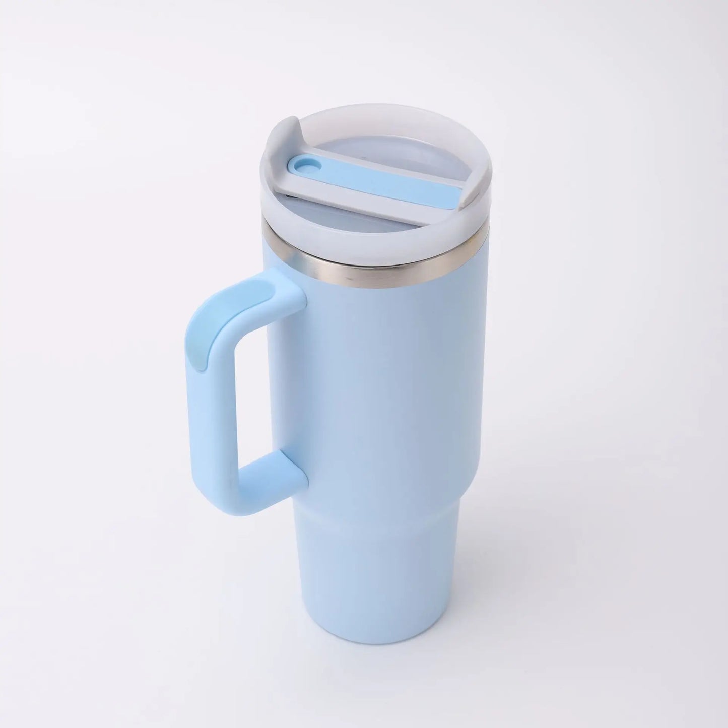 SiYJ719 Customizable Logo 40 Oz Stainless Steel Vacuum Metal Mug With Handle Promotional Custom Adventure Travel Coffee Mug
