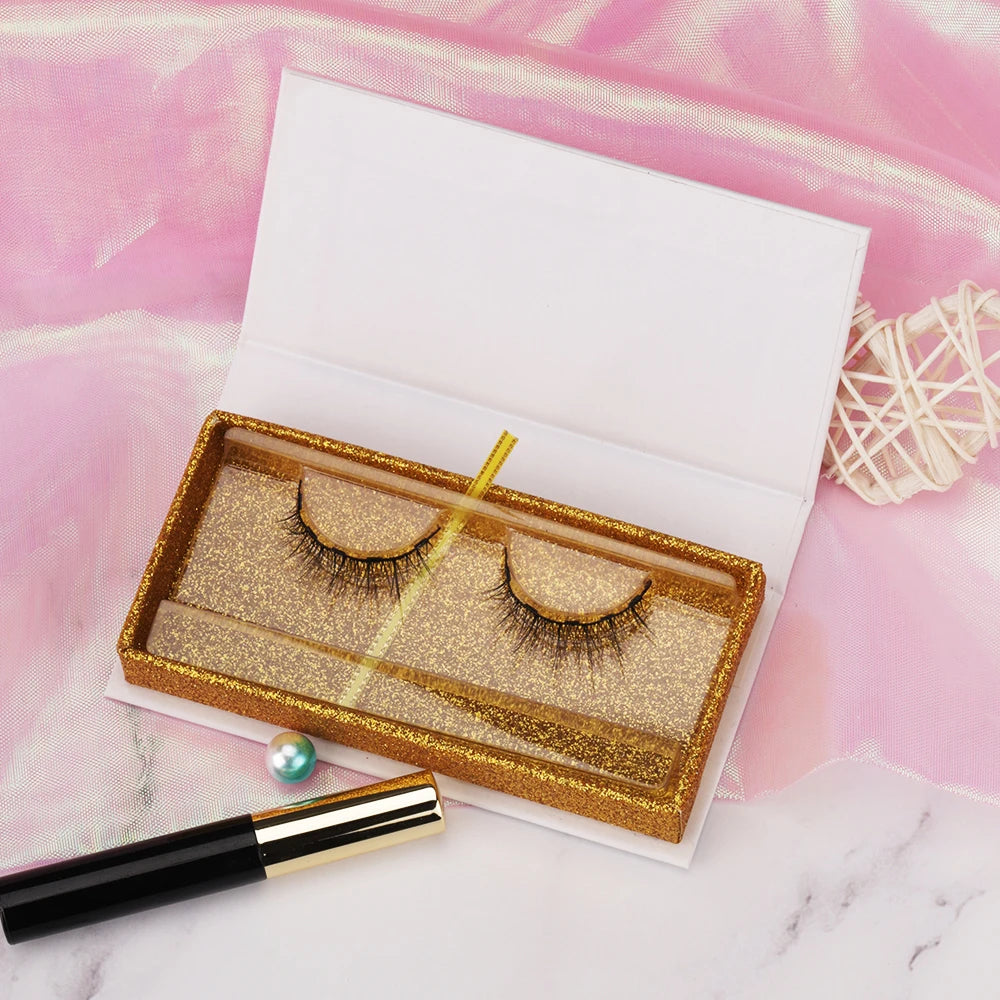 2021 Latest Style 3D Magnetic Eyelashes Wholesale Magnetic Eyelashes With Magnetic Eyeliner