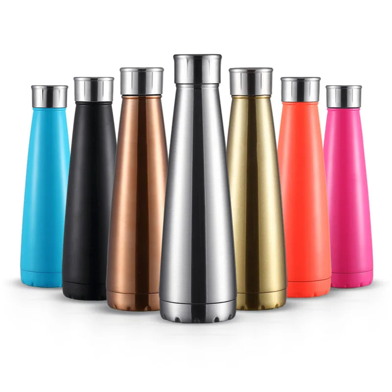 400 Ml 500 Ml Custom Logo Double Wall Stainless Steel Insulated Thermal Travel Vacuum Coffee Mug Cup