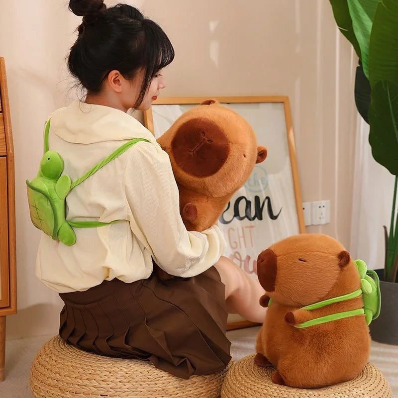 In Stock New Hot Soft Cute Kawaii Plush Animal Hamster Rodent Toy Kids Capibala Capybara Plush Toy