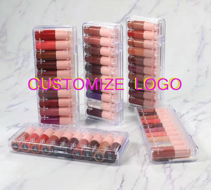 Private Label Matte Gloss Mini Lip Gloss Shine Lip Gloss Vegetarian Lip Gloss Suit Nude Lip Gloss