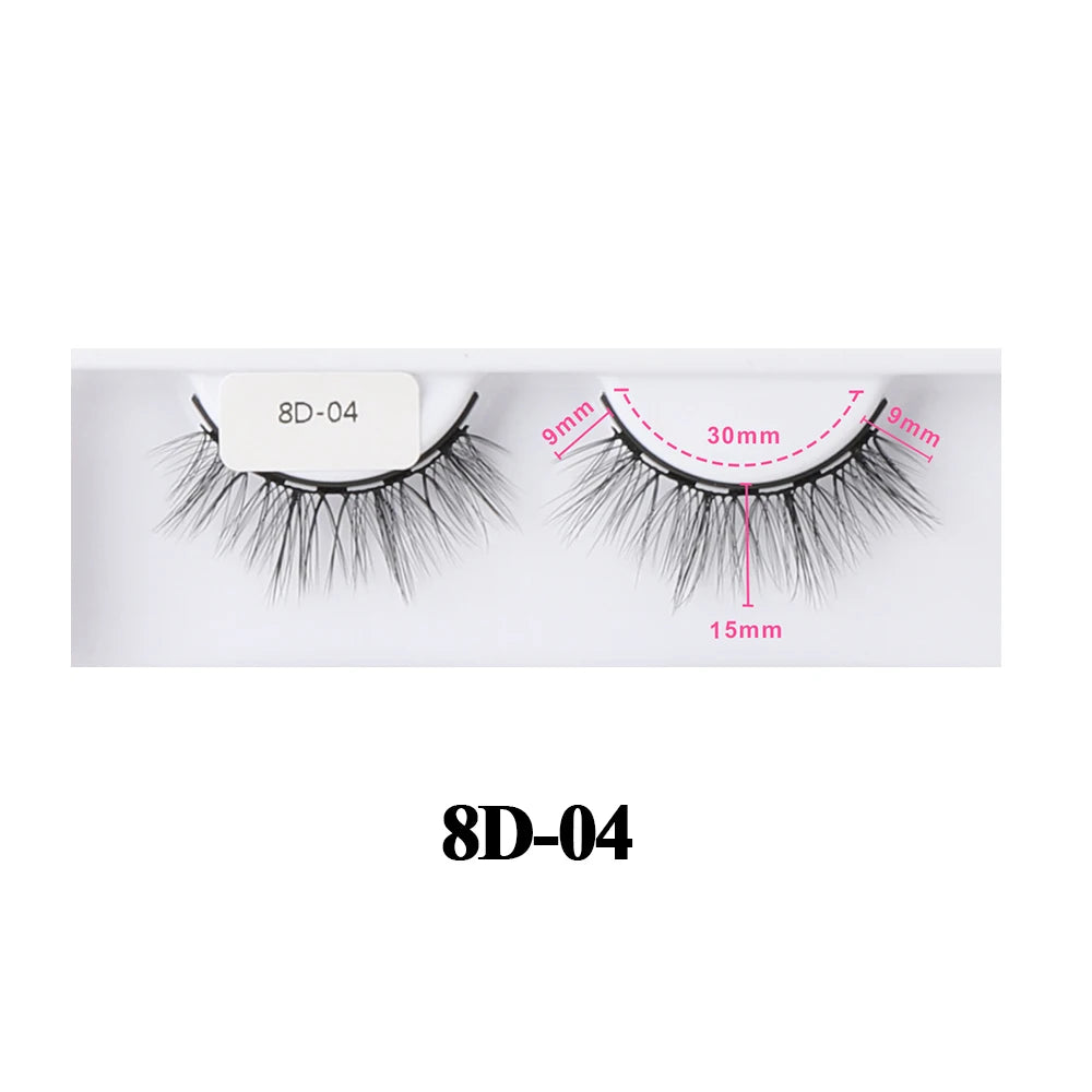 2021 Latest Style 3D Magnetic Eyelashes Wholesale Magnetic Eyelashes With Magnetic Eyeliner