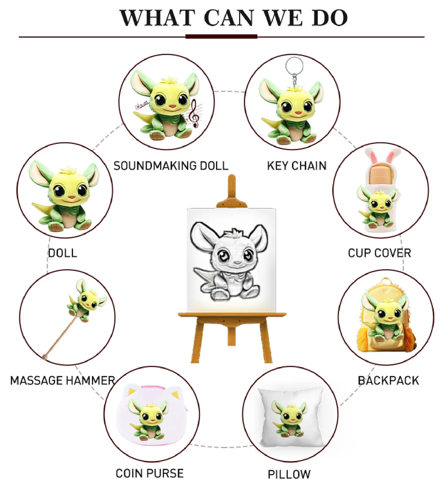 TUGE Custom Plush Toy Manufacturer Anime Plush Animal Custom Teddy Bear Wholesale Unisex Pp Cotton