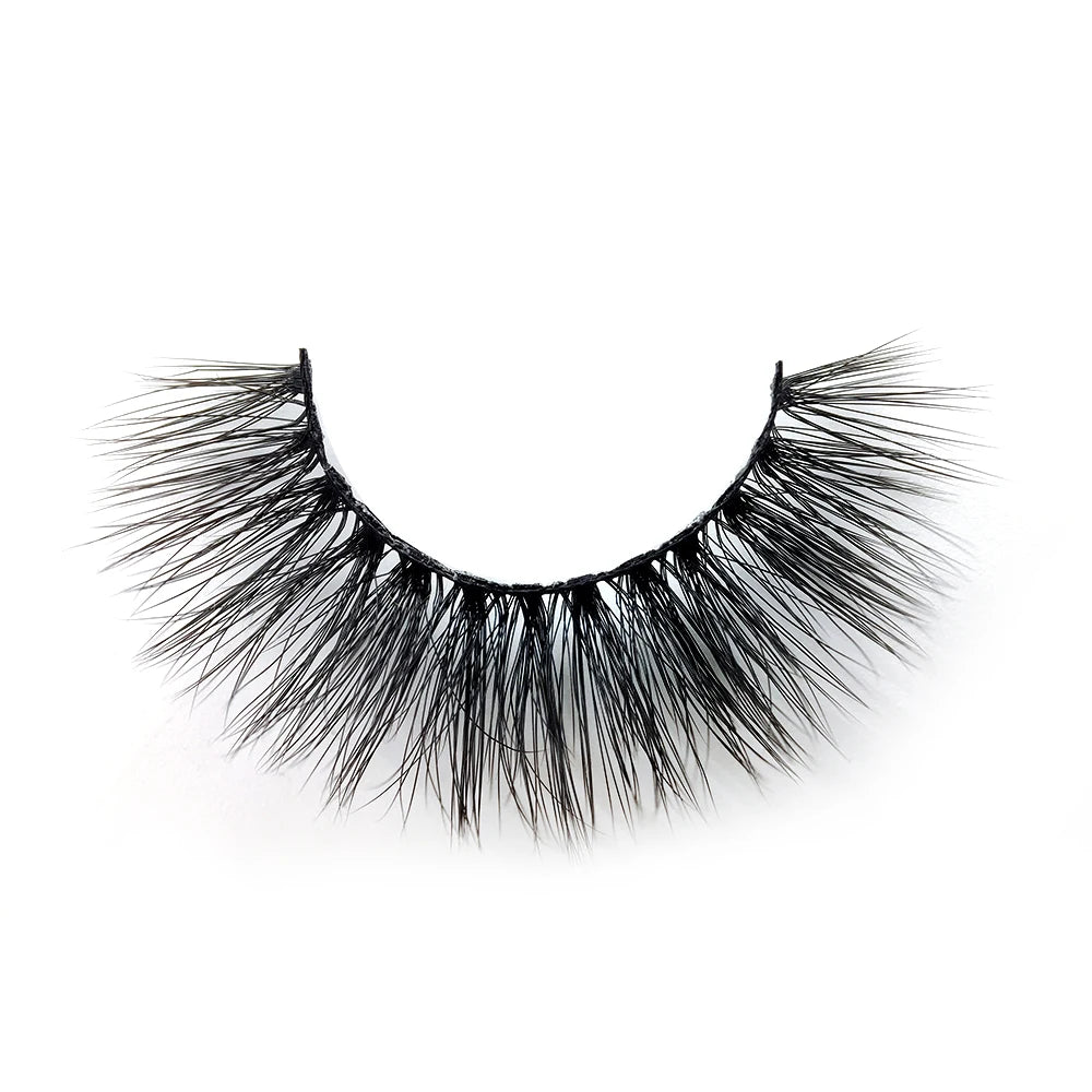 Top Quality H Series 20 Style 5 Pair/Tray 3D Mink False Eyelashes 5 Pair Handmade 3D Natural Long False Eyelashes