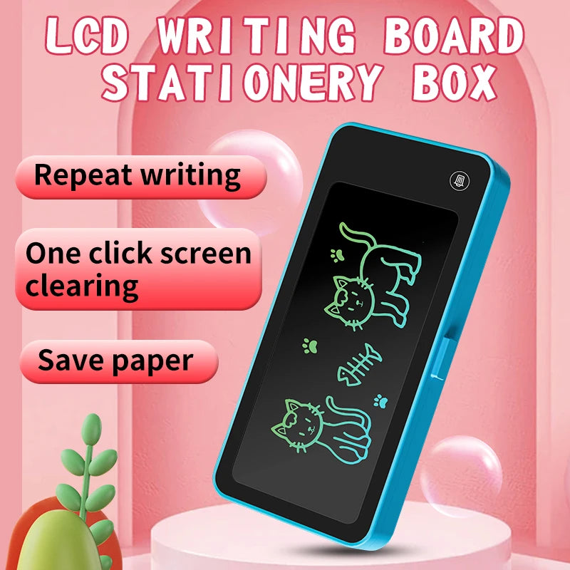 Wholesale Multi-color Children's Educational Toys Magnetic Drawing Board Electronic LCD Tablet Notepad