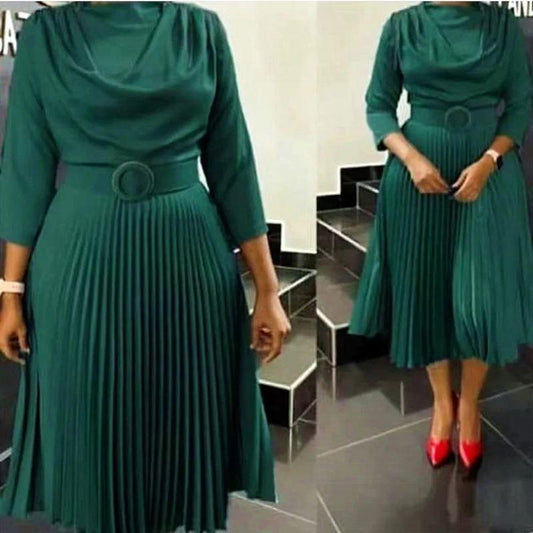 2023 Elegant African Women Clothing Spring Summer African Clothing Office Women Party Slim Fit Dress Dashiki Ankara Costume Nightgown