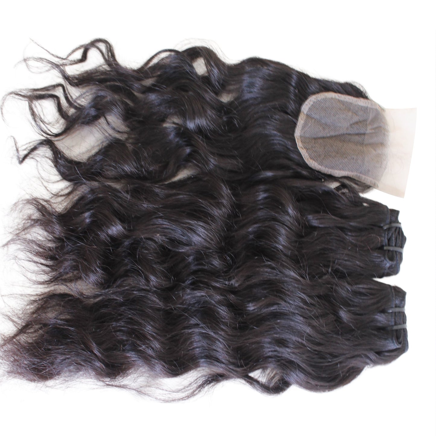 100% Natural Eco-Friendly Human Hair Belt Closure Suit Beautiful Body Wave Remi High Clear Lace Wig Long Transparent Lace