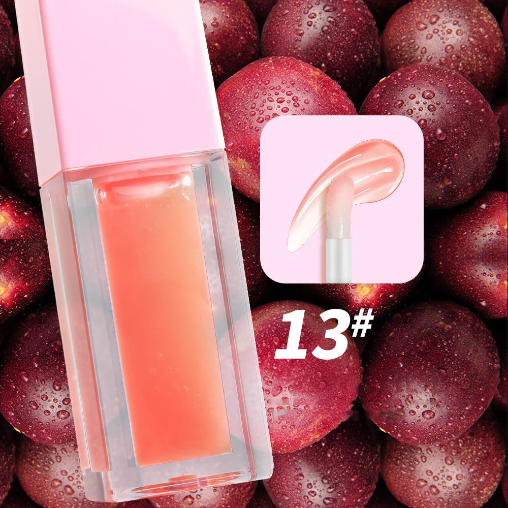 Wholesale Mini Plump Moisturizing Tone Magic Lip Oil Vegetarian Fruit Shimmer Lip Oil Private Label Liquid Clear Lip Gloss