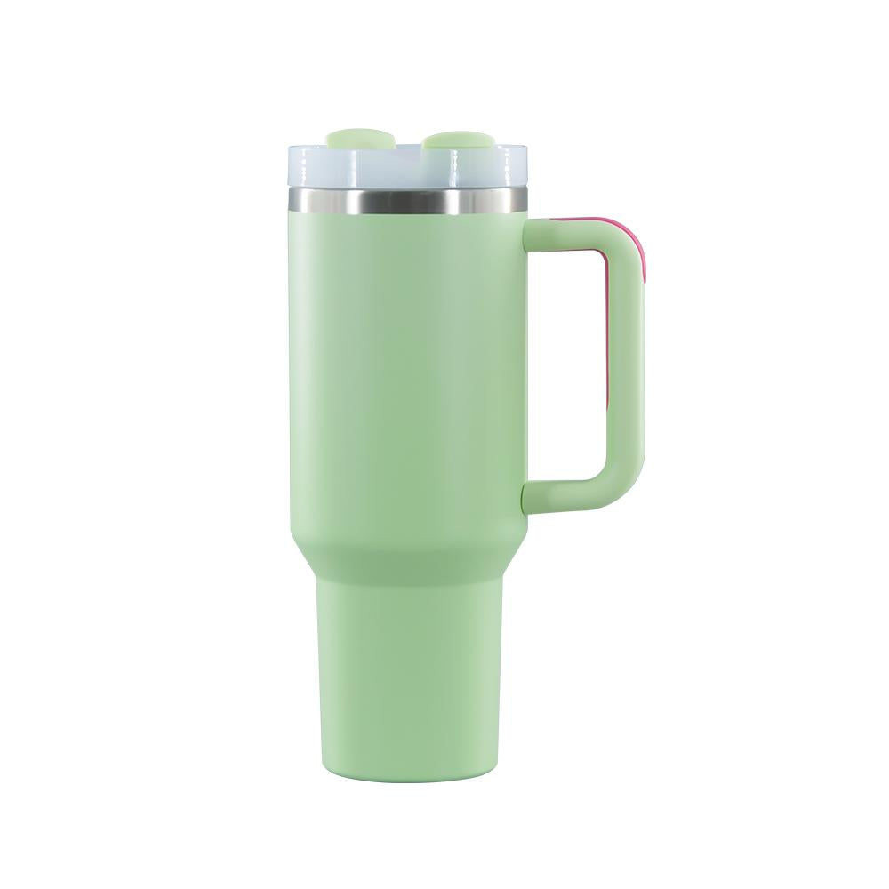 Tazas De Cafe Termo Tumbler Pipette Cup 40 Oz Vacuum Coffee Tumbler Stainless Steel Coffee Travel Mug 40 Oz Tumbler With Handle