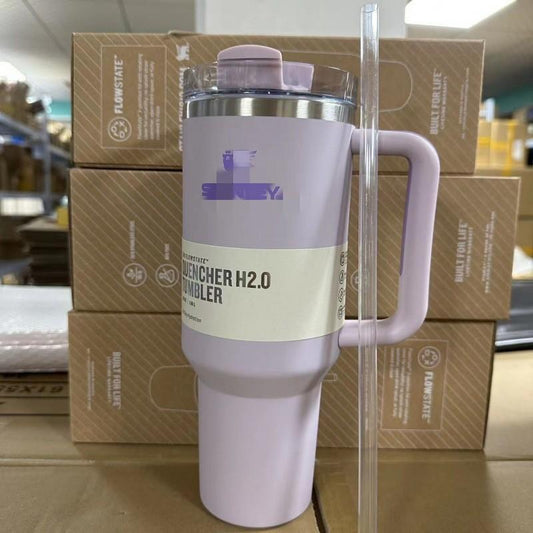 2024 Manufacturer Is Ready To Ship 40 Oz Adventure Insulated Stainless Steel Tumbler With Handle And Lid Reusable Beer Mug