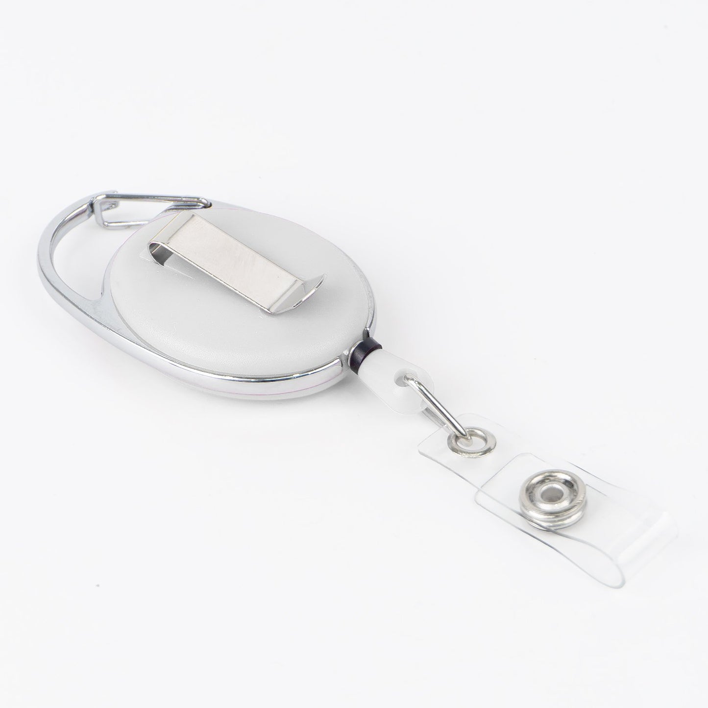 Heavy Duty Retractable Badge Holder Reel Medical Nurse Name Badge Reel Card Holder Metal Clip Retractable Name Badge Reel