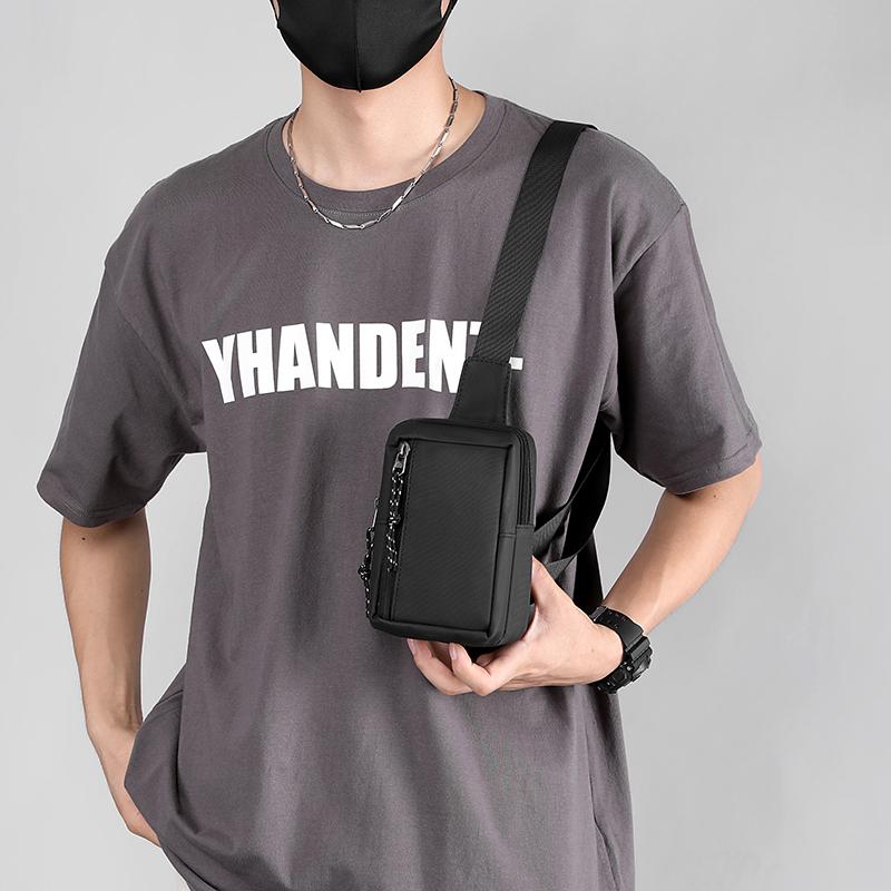 厂家批发便宜男士胸包时尚休闲斜挎包时尚男包高品质