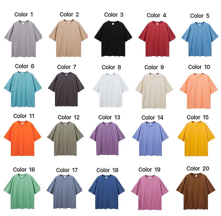 Custom Men's Oversized T-Shirt Printed Logo 100 Cotton Plus Size T-Shirt Large High T-Shirt Loose Fit Men's T-Shirt