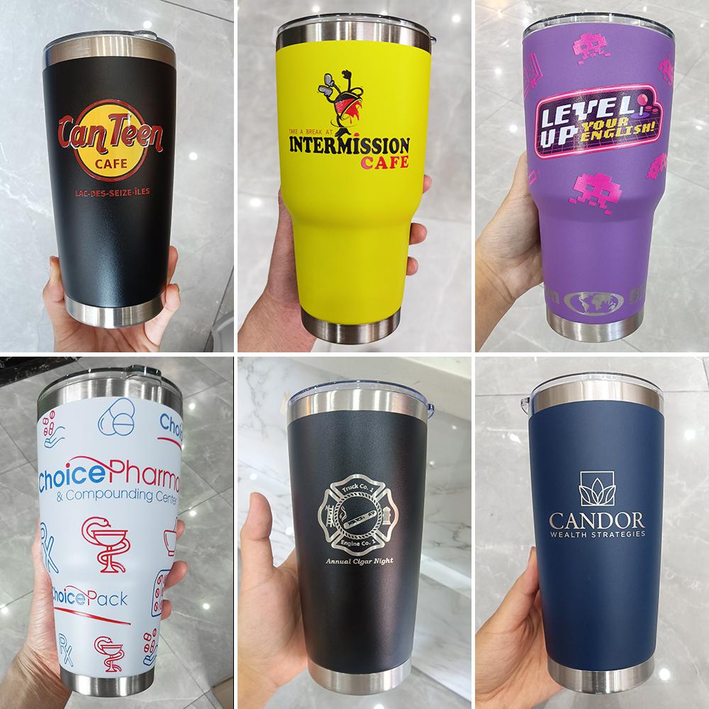 20 Oz 30 Oz Double Wall Vacuum Insulated Travel Coffee Cup Tumbler Stainless Steel Tumbler Cup Mug