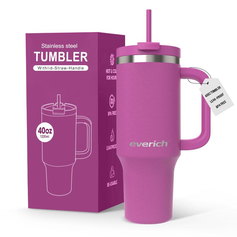 Wholesale Custom Travel Mug Insulated Leak-proof Stainless Steel Adventurer Tumbler 40 Oz Cold Drink