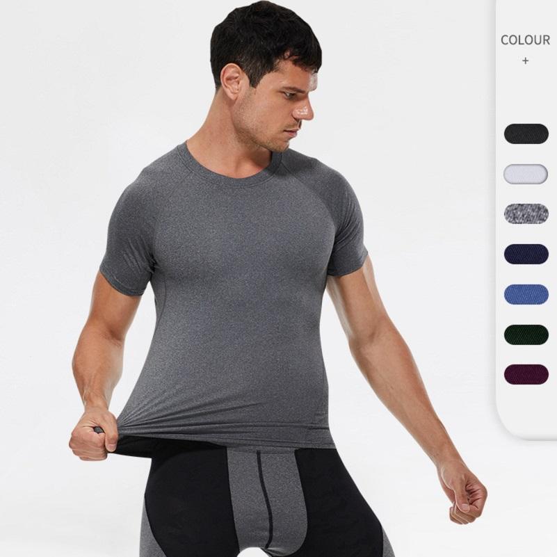 T-shirt Wholesale Sportswear Soft Men's Fitness Clothes Fitness Clothes Men's Custom Clothing Senior Men's T-shirt