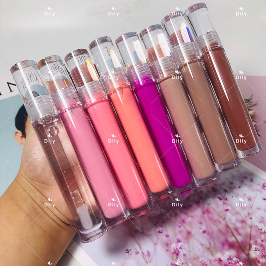 DIY Cruelty Free Vegetarian Organic Liquid Matte Lipstick Lip Gloss Create Your Own Cosmetic Shiny Lip Gloss