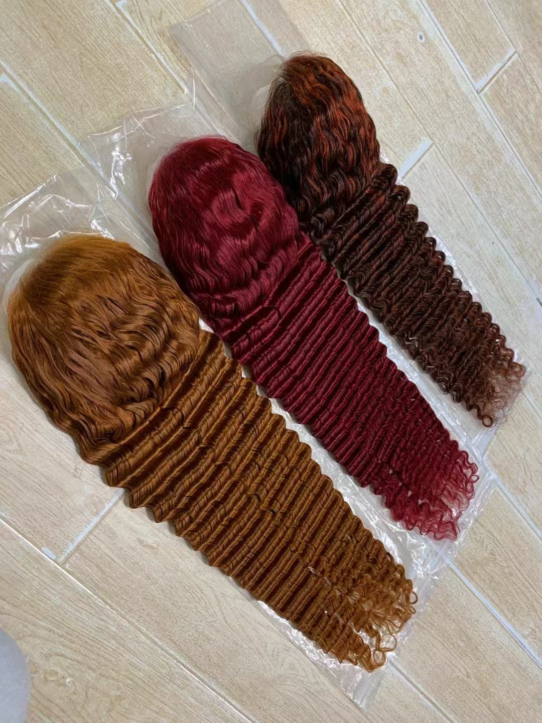 Ready Stock Human Hair Wig And Toupee Color Ring Set