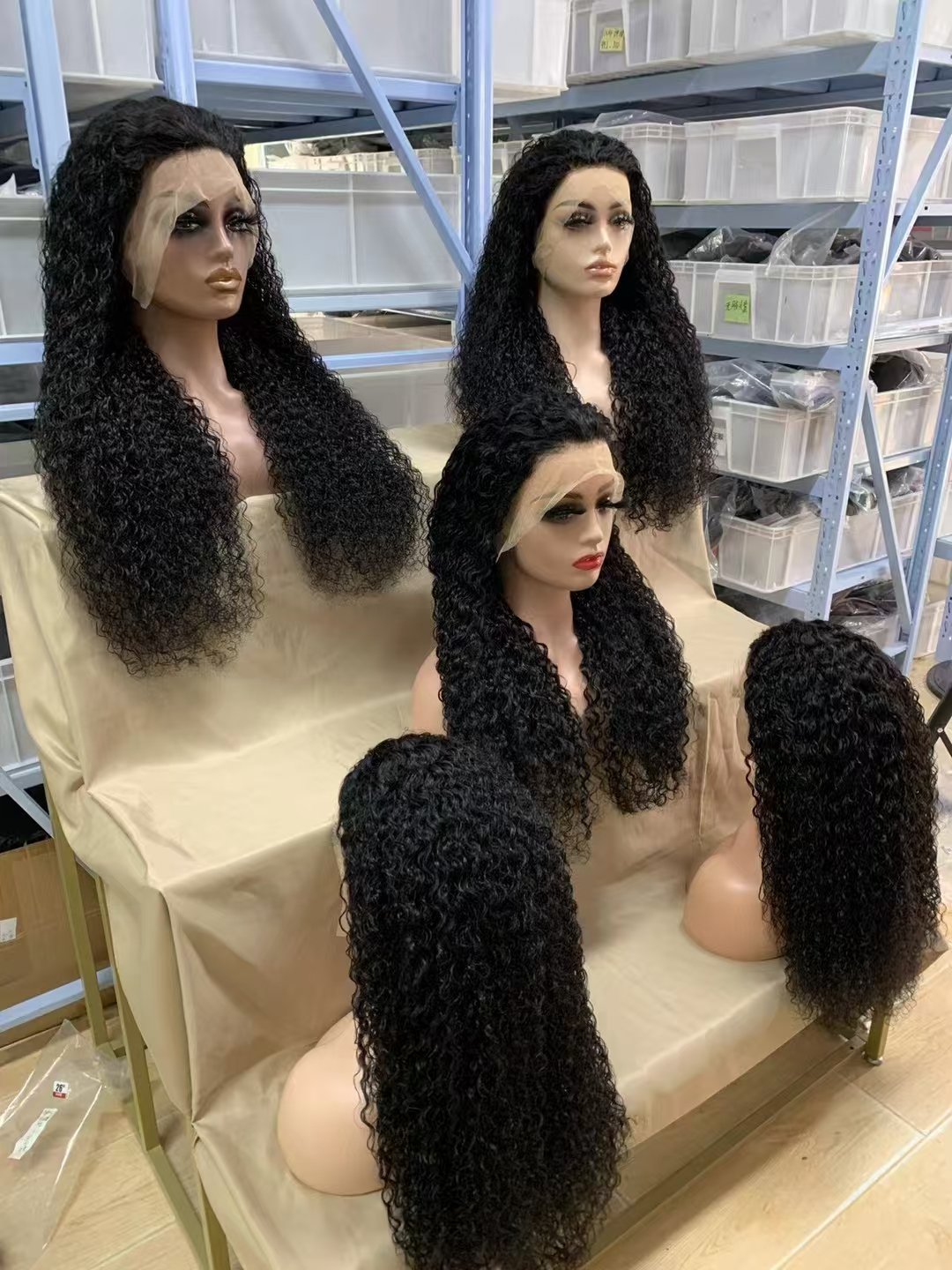 Ready Stock Human Hair Wig And Toupee Color Ring Set