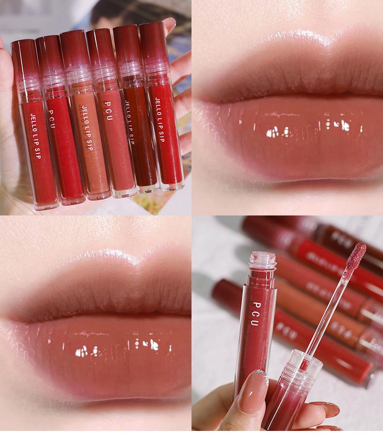 Wholesale Plump Jelly Lip Gloss Moisturizing Non-fading Water Gloss Mirror Lip Glaze Gloss Lip Gloss