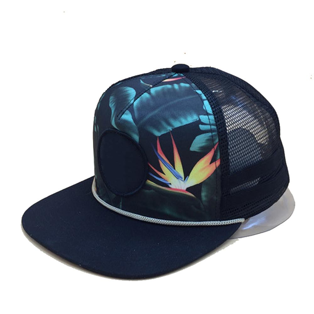 Custom Logo Embroidery Trucker Cap Solid Color Baseball Cap 5 Panel Cap Wholesale Low Price