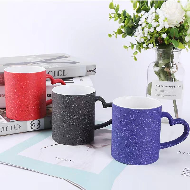 11 Oz Gift Box Modern Custom Printed Logo Ceramic Hot Coffee Water Sublimation Thermochromic Magic Mug