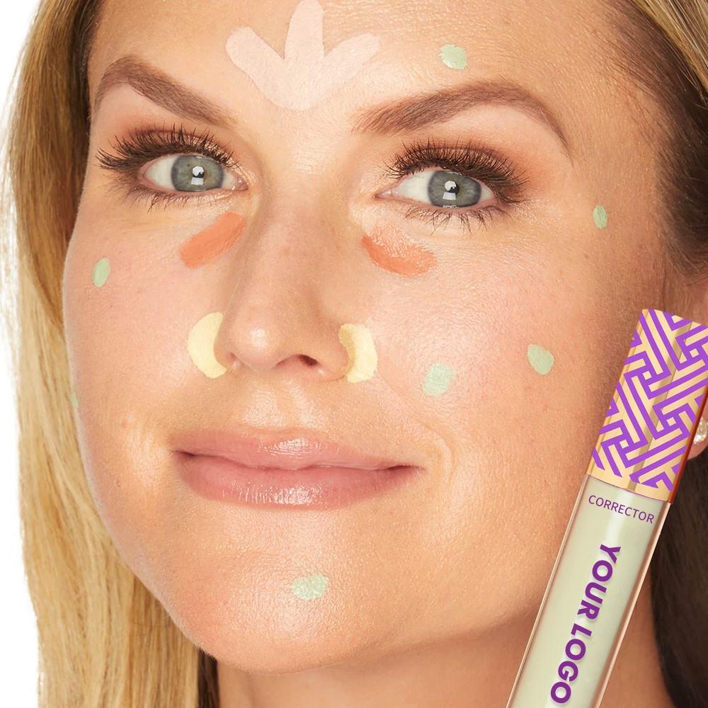 High Quality Private Label Vegetarian Full Coverage Waterproof Concealer Liquid Custom HD Concealer