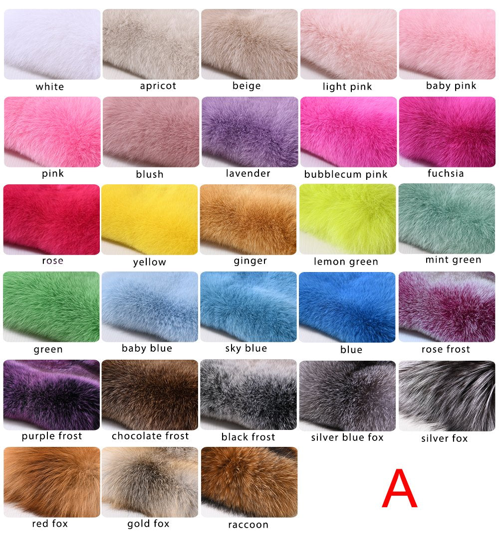 New Custom Women's Leather Grass Sleeveless Jacket With Tail Luxury Hooded Raccoon Fur Vest