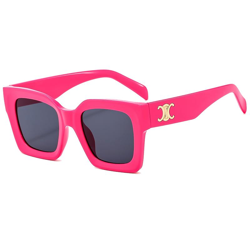 New Listing Retro Women Sunglasses Retro Style Brand Design Box Metal Decorative Sunglasses UV400