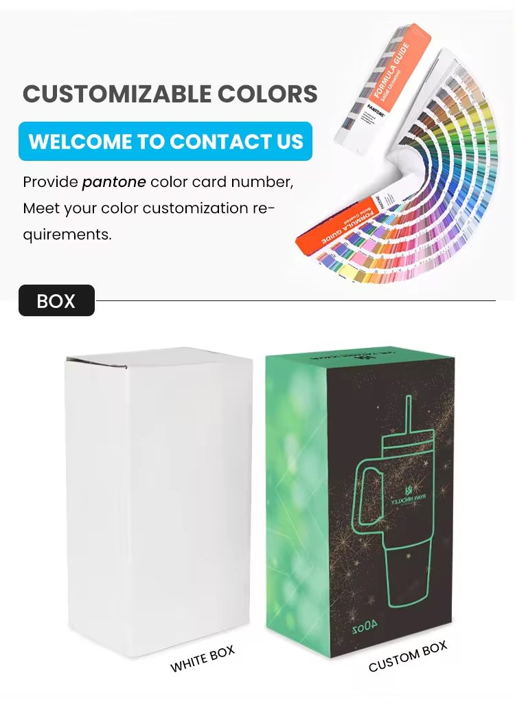 Factory Price 40 Oz Double Wall Vacuum Insulation Thermos Cup With Handle Lid Stainless Steel Car Thermos Cup Straw Coffee Cup Bottle