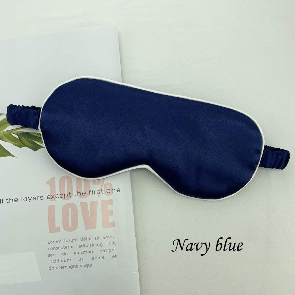 High Quality Smooth Soft Silk Satin Sleep Eye Mask 35 Color Wholesale Ready To Ship Sleep Eye Mask Accessories