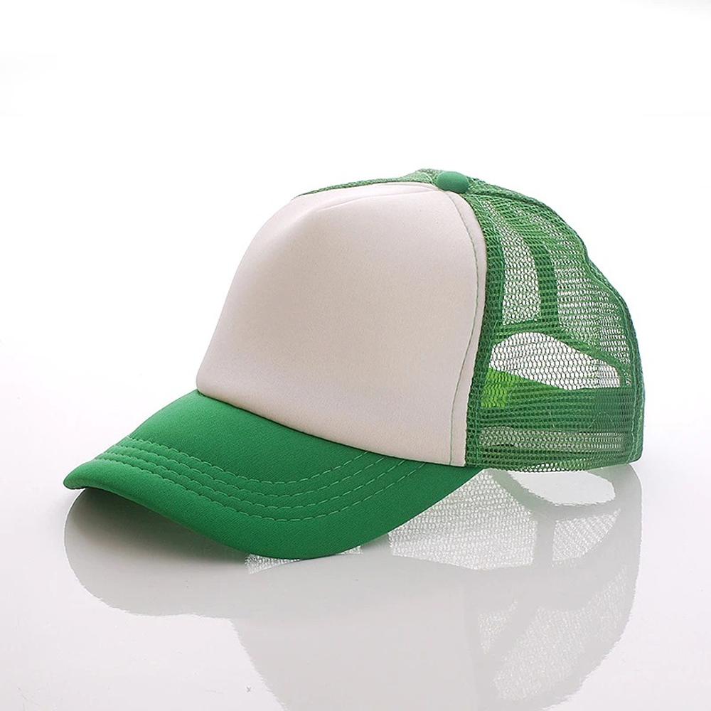 Custom Logo Embroidery Trucker Cap Solid Color Baseball Cap 5 Panel Cap Wholesale Low Price